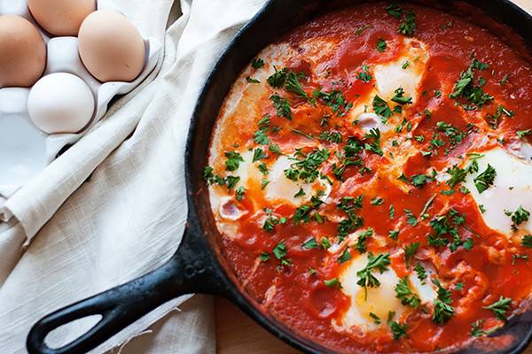 Cách làm trứng ốp la sốt cà chua