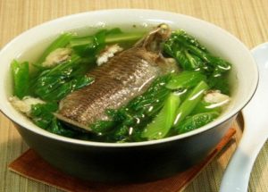 Canh cá rô cải xanh giàu dinh dưỡng